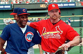 Mark McGwire and Sammy Sosa