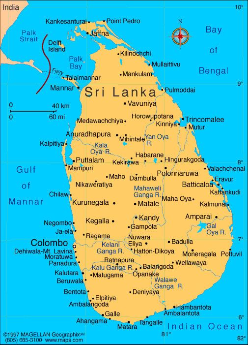Sri Lanka Maps & Facts - World Atlas