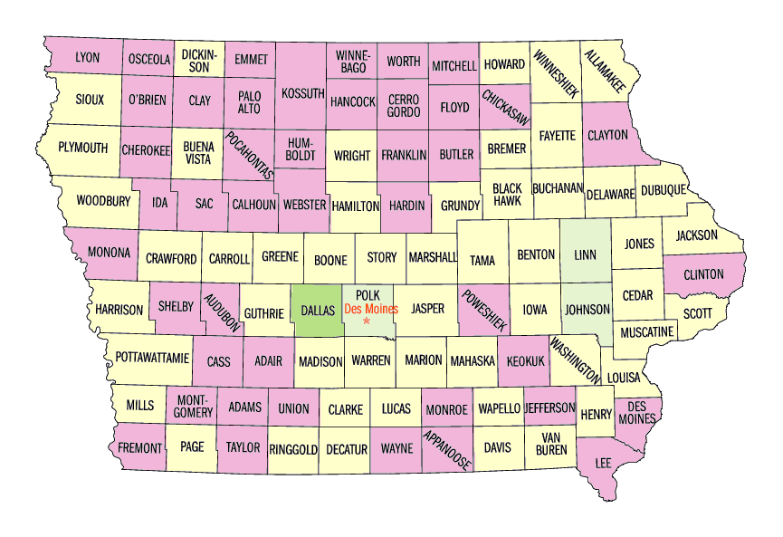  Population, percent change, 1990 to 2000