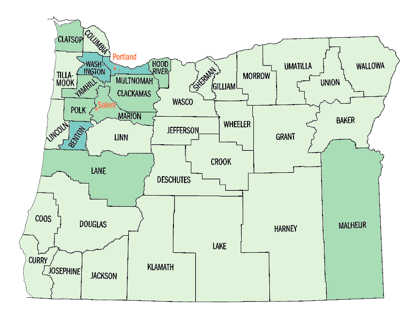  Asian persons, percent, 2000