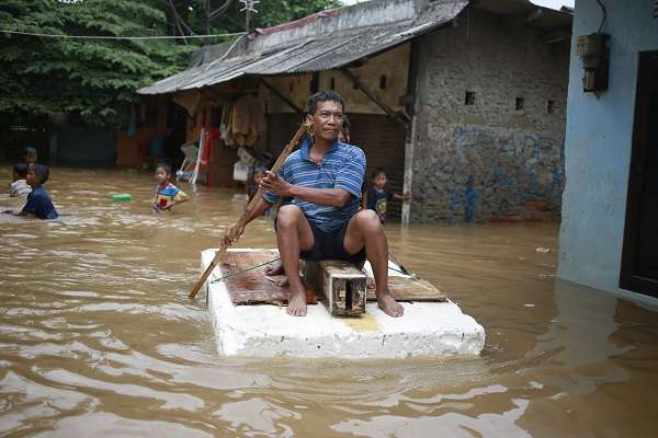 Waters Accumulate As Deep as 1.5 Meters