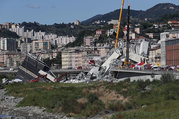 Italian Bridge Collapse