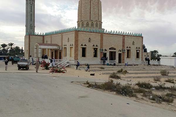 Egypt mosque that was attacked