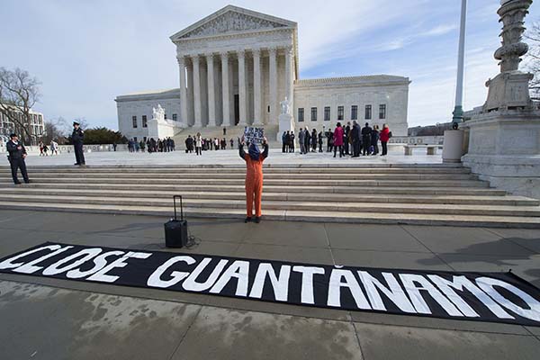 Demonstration to Close Guantanamo Bay