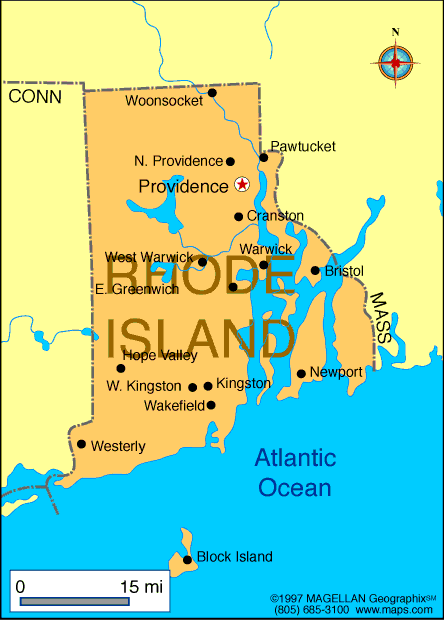 Rhode Island State Facts History