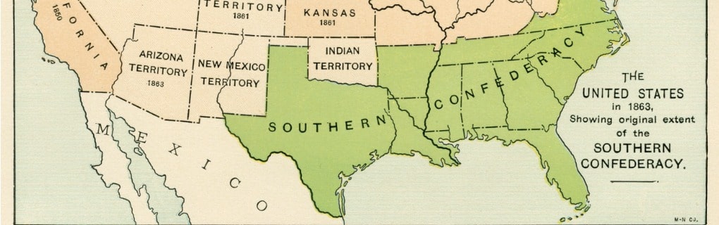 confederate vs union states